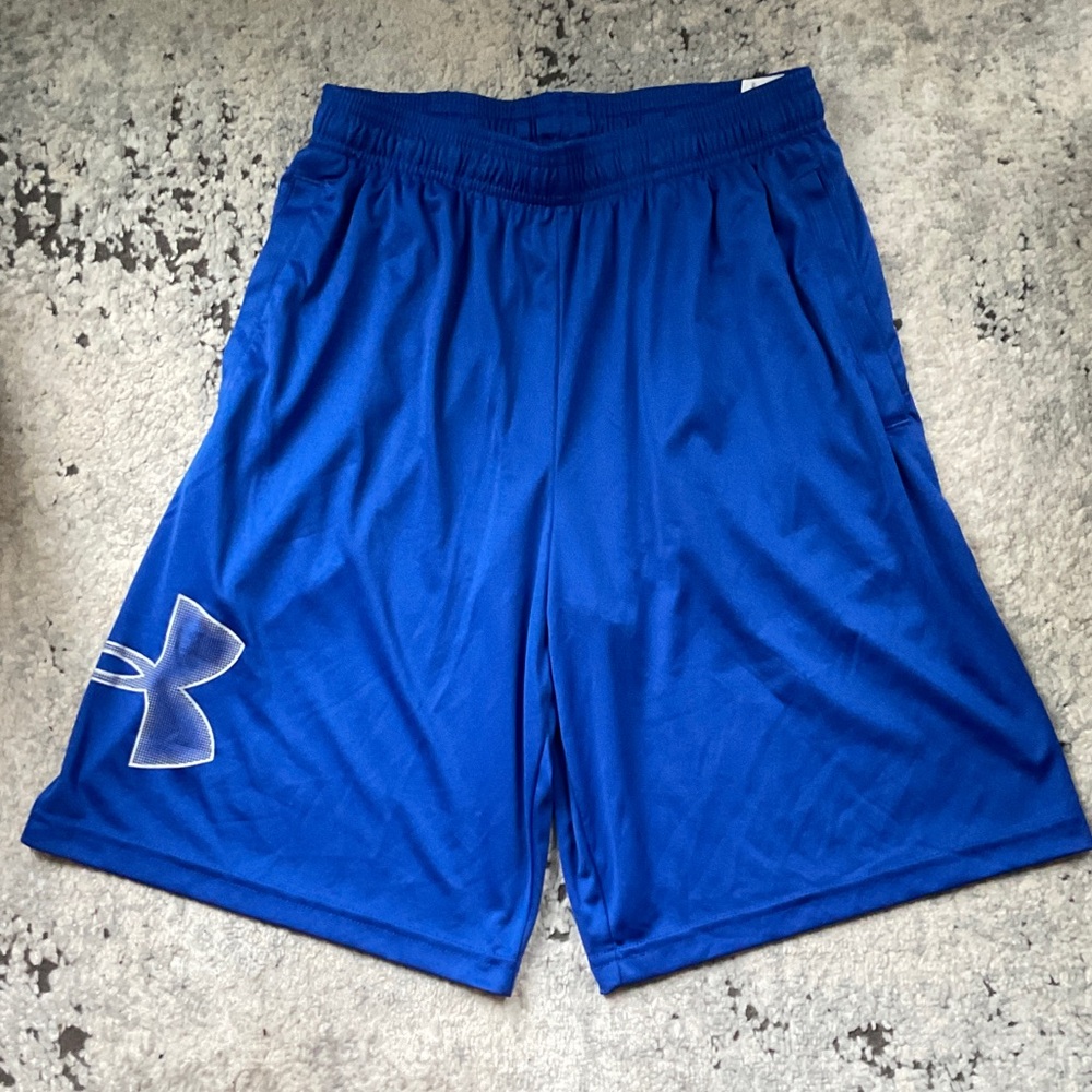 Under Armour Men's Vibrant Blue Sports Shorts